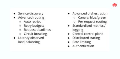 图 1.2 Istio 功能